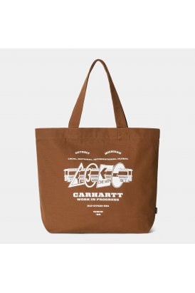 Canvas Graphic Tote Runaway Print