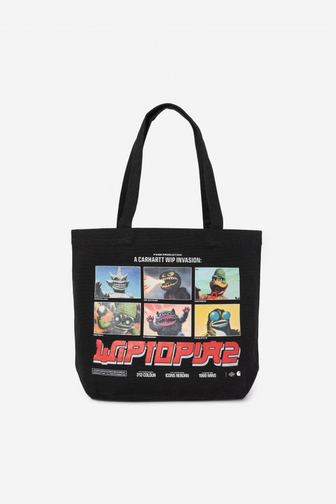 CARHARTT WIP Canvas Graphic Tote Wiptopia 2 Print