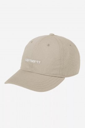 Canvas Script Cap 100% Cotton