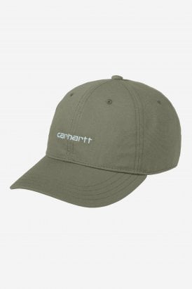 Canvas Script Cap Cotton