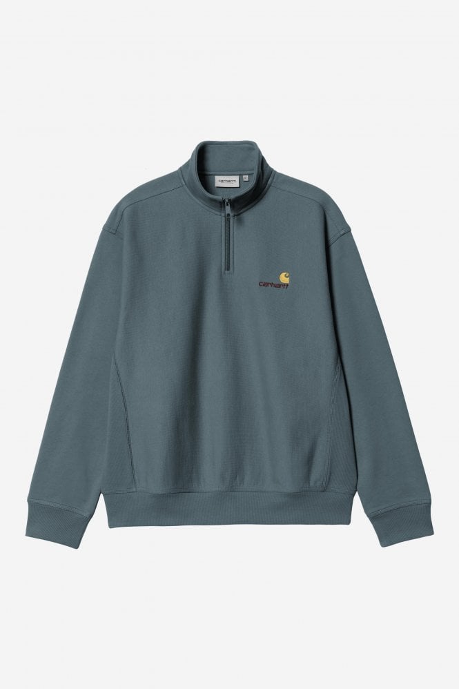 CARHARTT WIP Half Zip American Script Sweat