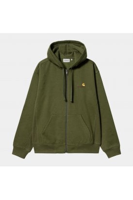 Hooded American Script Jacket