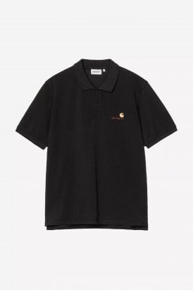 S/S American Script Polo