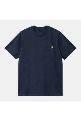 S/S American Script T-Shirt Organic
