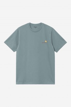 S/S American Script T-Shirt Organic
