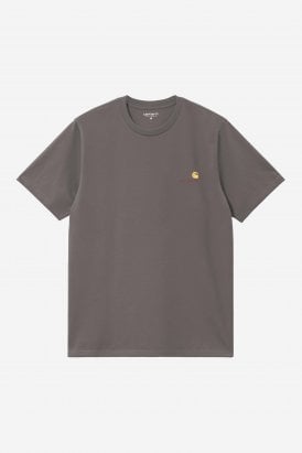 S/S American Script T-Shirt Organic