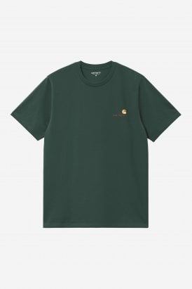 S/S American Script T-Shirt Organic