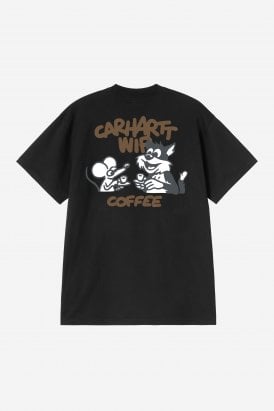 S/S Coffee Break T-Shirt Organic Cttn