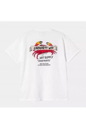 S/S Crab Paint T-Shirt Organic Cotton