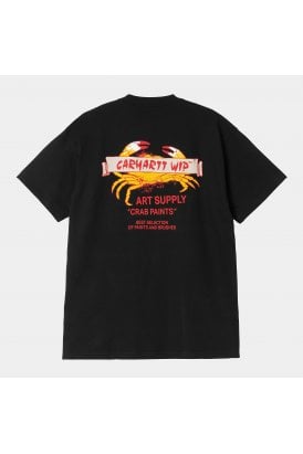 S/S Crab Paint T-Shirt Organic Cotton