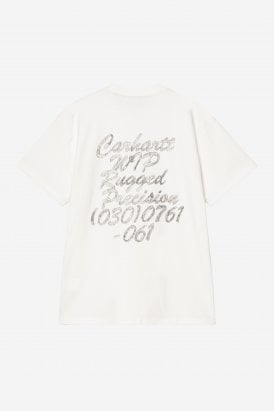 S/S Hatching Script T-Shirt