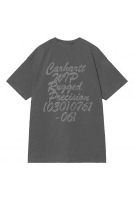 S/S Hatching Script T-Shirt