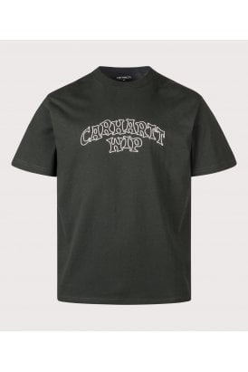 S/S Limn Script T-Shirt Organic Cttn