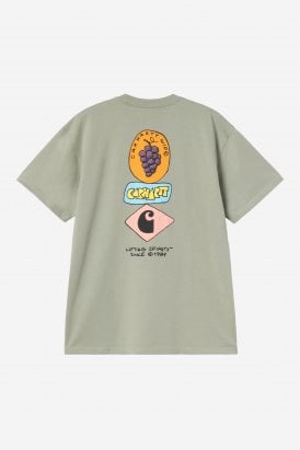 S/S Stacked Grapes T-Shirt Organic