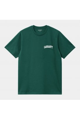 S/S University Script T-Shirt