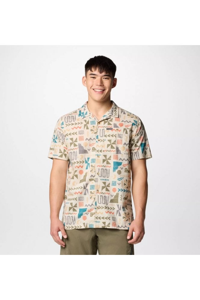 COLUMBIA Pine Canyon Printed S/S Shirt