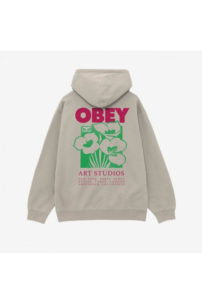 OBEY Art Studio Flowers Hood