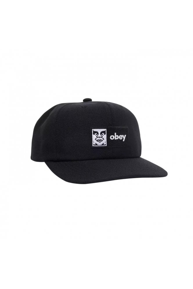 OBEY Case 6 Panel Snapback Cap