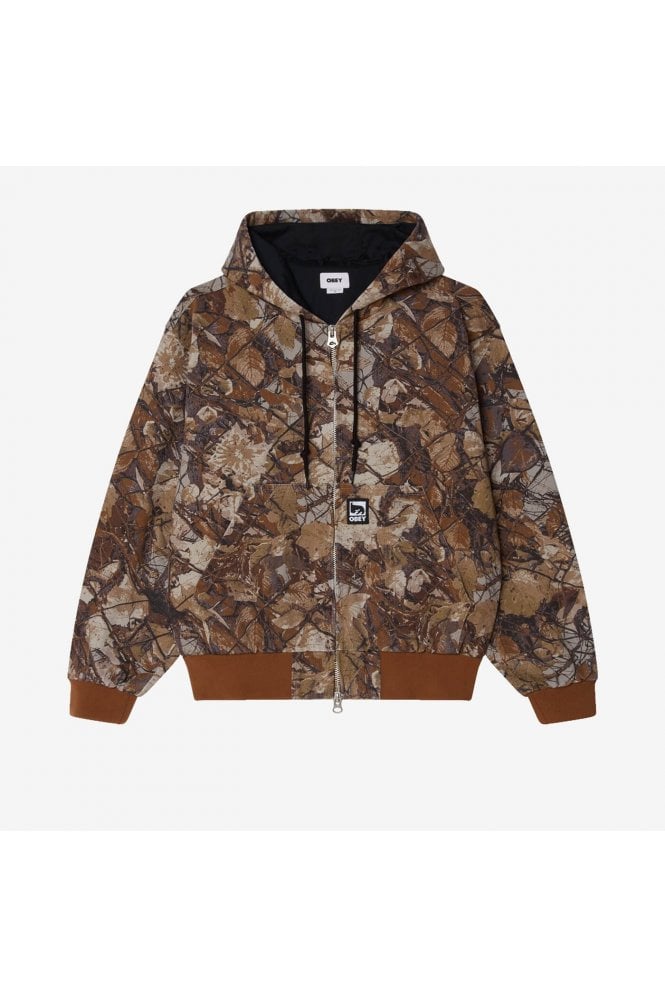 OBEY Glen Zip Up Jacket