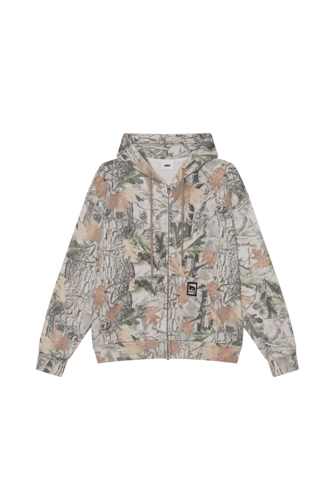 OBEY Post Zip Hoodie