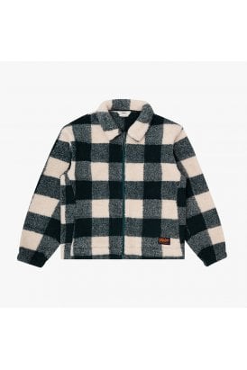 Parlez Province Check Sherpa Jacket