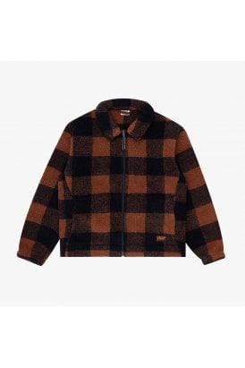 Parlez Province Check Sherpa Jacket