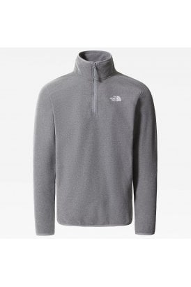 Mens 100 Glacier 1/4 Zip Fleece Top