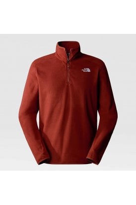 Mens 100 Glacier 1/4 Zip Fleece Top