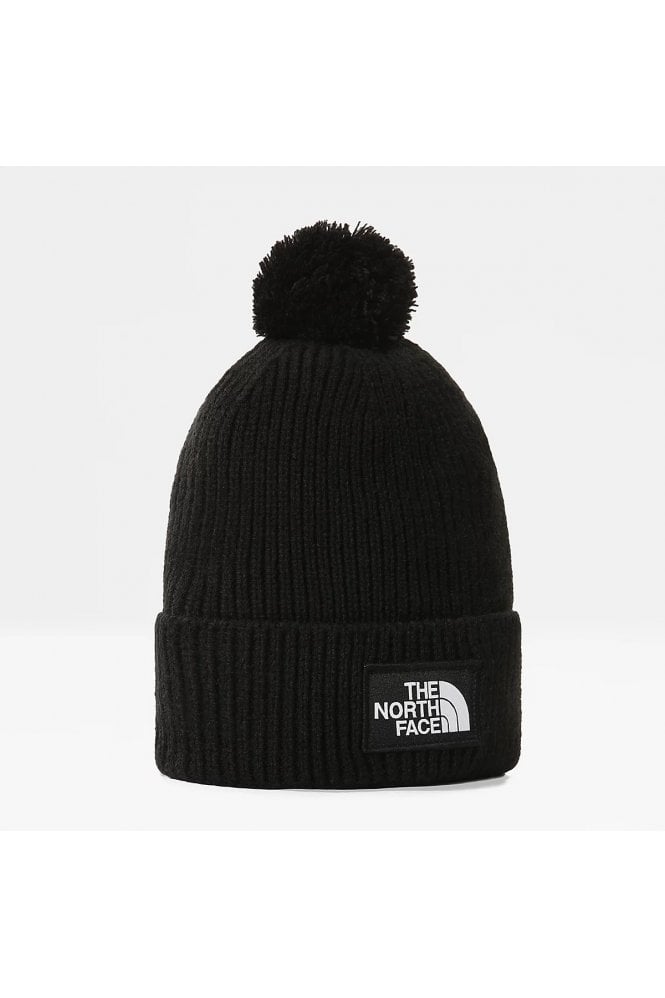 THE NORTH FACE TNF Logo Box Pom Beanie