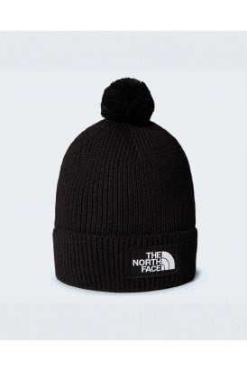 TNF Logo Box Pom Beanie