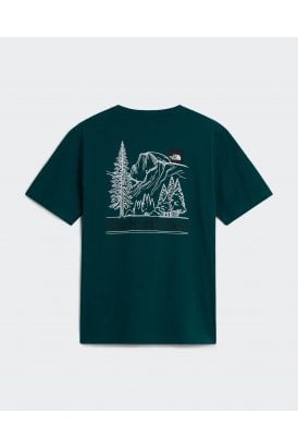 TNF Mens Monte Reg Graphic S/S Tee