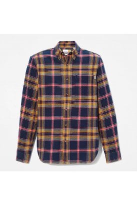 LS Heavy Flannel Plaid Shirt